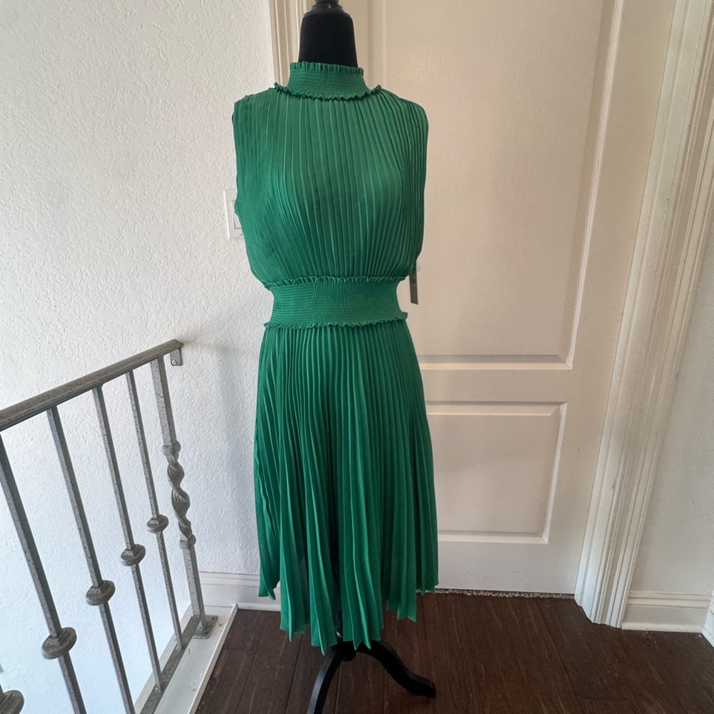 Nanette Lepore Green Midi Dress